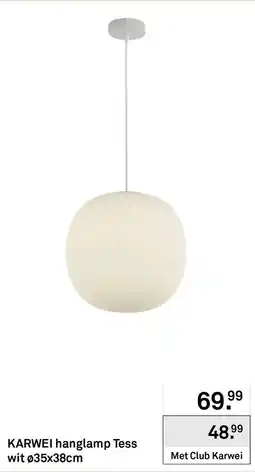 Karwei KARWEI hanglamp Tess aanbieding