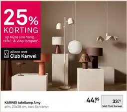 Karwei Karwei tafellamp Amy aanbieding
