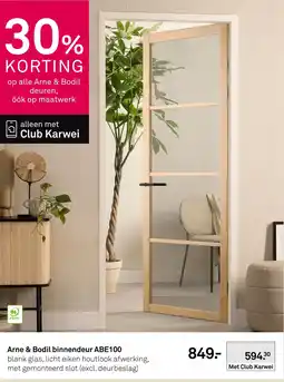 Karwei Arne & Bodil binnendeur ABE100 aanbieding