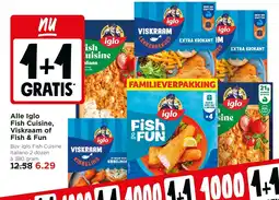 Jumbo Alle Iglo Fish Cuisine, Viskraam of Fish & Fun aanbieding