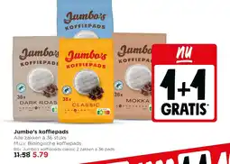 Jumbo Jumbo's koffiepads aanbieding
