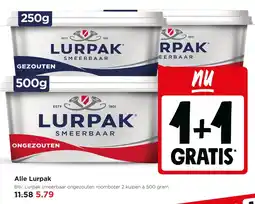 Jumbo Alle Lurpak aanbieding