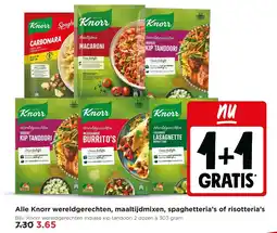 Jumbo Alle Knorr wereldgerechten, maaltijdmixen, spaghetteria's of risotteria's aanbieding