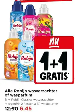 Jumbo Alle Robijn wasverzachter of wasparfum aanbieding