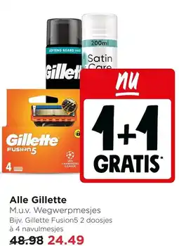 Jumbo Alle Gillette aanbieding