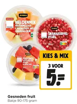 Jumbo Gesneden fruit aanbieding