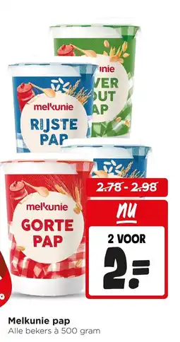 Jumbo Melkunie pap aanbieding
