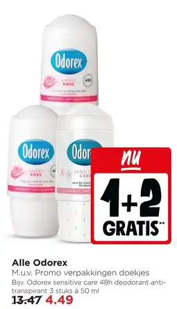 Jumbo Alle Odorex aanbieding