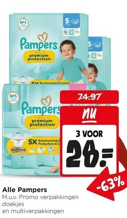 Jumbo Alle Pampers aanbieding