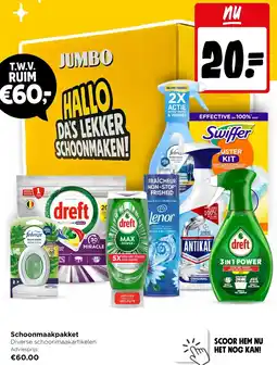 Jumbo Schoonmaakpakket aanbieding