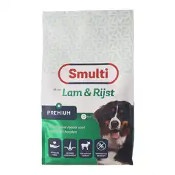 Van Cranenbroek Voer hond Premium lam en rijst 3 kg Smulti aanbieding