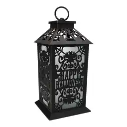 Van Cranenbroek Lantaarn happy Halloween paars vlam aanbieding
