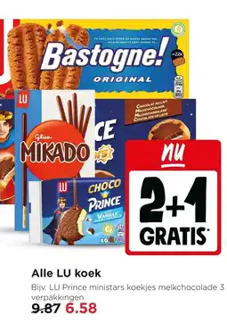 Jumbo Alle LU koek aanbieding