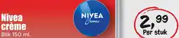 Dirk Nivea crème aanbieding