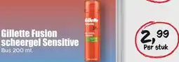 Dirk Gillette Fusion scheergel Sensitive aanbieding