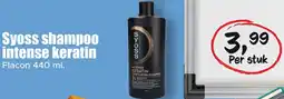 Dirk Syoss shampoo intense keratin aanbieding