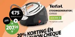 Expert Tefal Stoomgenerator GV9550 aanbieding
