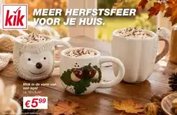 Kik Mok in de vorm van een egel aanbieding