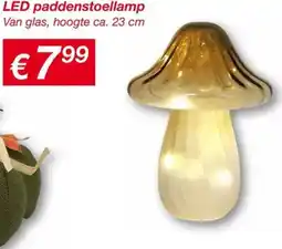 Kik LED paddenstoellamp aanbieding