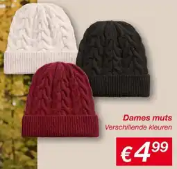 Kik Dames muts aanbieding