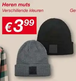 Kik Heren muts aanbieding