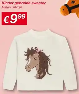 Kik Kinder gebreide sweater aanbieding