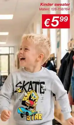Kik Kinder sweater aanbieding