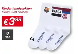 Kik Kinder tennissokken aanbieding