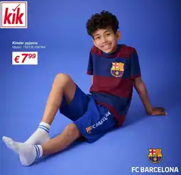 Kik Kinder pyjama aanbieding