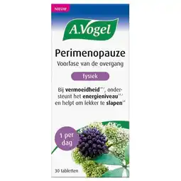 Trekpleister A.Vogel Perimenopauze Fysiek Tabletten aanbieding