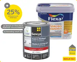 Praxis Sencys en Flexa Mooi Makkelijk renovatielakken aanbieding