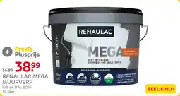 Praxis Renaulac Mega Muurverf aanbieding