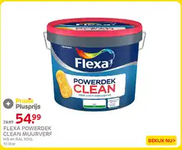 Praxis Flexa powerdek clean muurverf aanbieding