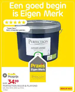 Praxis Praxis Perfection muur & plafond aanbieding