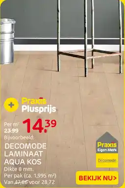 Praxis Decomode Laminaat Aqua Kos aanbieding