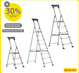 Praxis Double Decker huishoudtrappen aanbieding