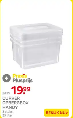 Praxis Curver opbergbox handy aanbieding