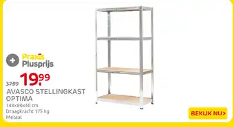 Praxis Avasco Stellingkast Optima aanbieding