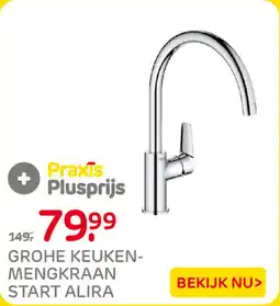 Praxis Grohe Keukenmengkraan Start Alira aanbieding