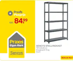 Praxis Sencys stellingkast aanbieding