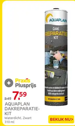 Praxis Aquaplan dakreparatie-kit aanbieding