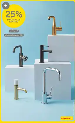 Praxis Kranen aanbieding