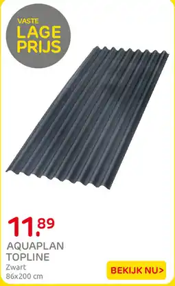 Praxis Aquaplan Topline aanbieding