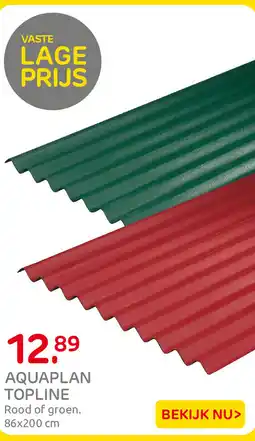 Praxis Aquaplan topline aanbieding