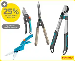 Praxis Gardena snoeigereedschap aanbieding