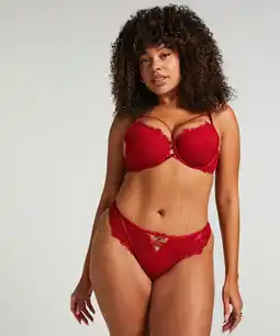 Hunkemoller Hunkemöller String Charlotta Rood aanbieding
