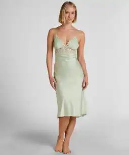 Hunkemoller Hunkemöller Slipdress Malou Groen aanbieding