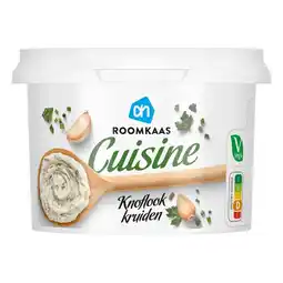 Albert Heijn AH Roomkaas cuisine knoflook kruiden aanbieding