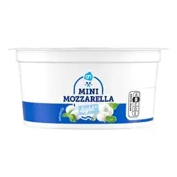Albert Heijn AH Mozzarella light mini aanbieding