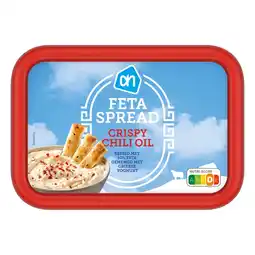 Albert Heijn AH Feta spread crispy chili oil aanbieding